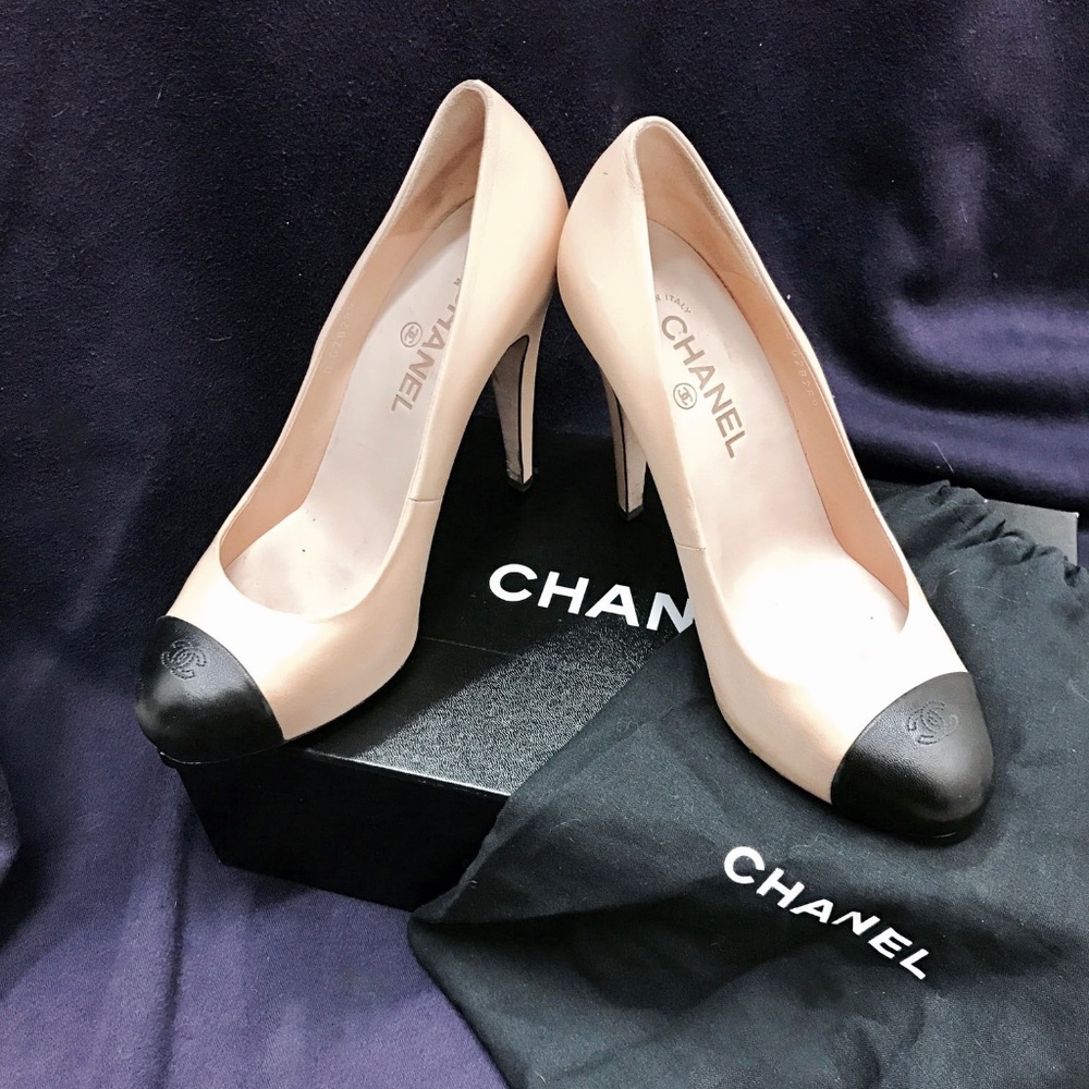 Chanel Cap Toe Pumps